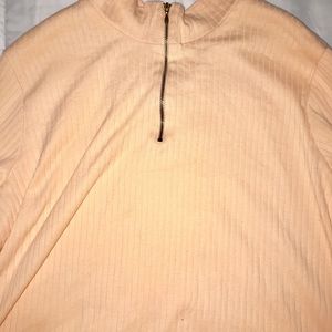 Salmon pullover shirt